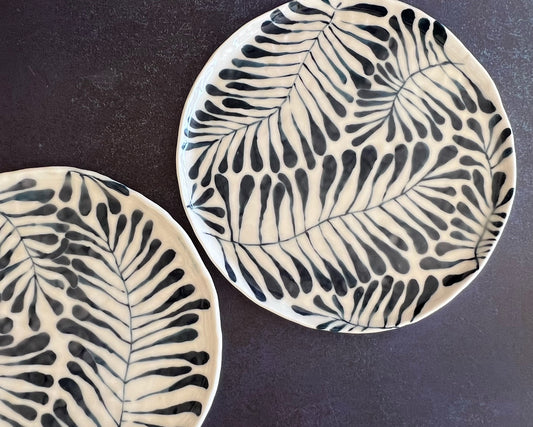 Blue Fern (Dinner Plate)