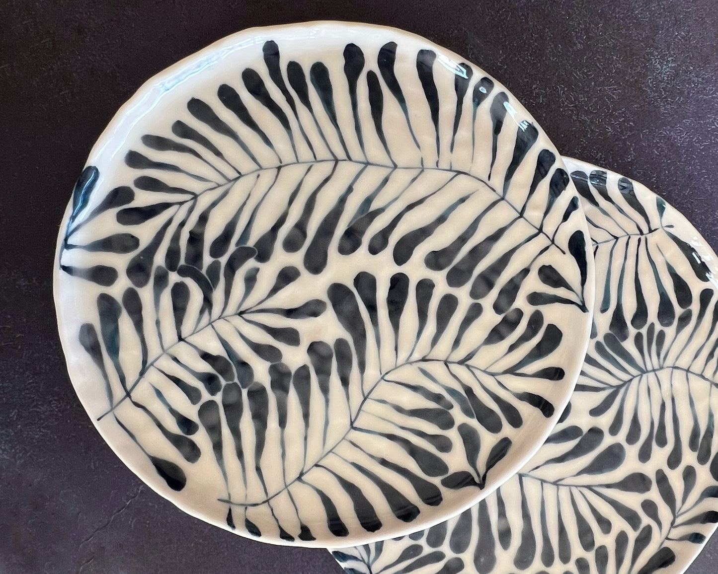 Blue Fern (Dinner Plate)