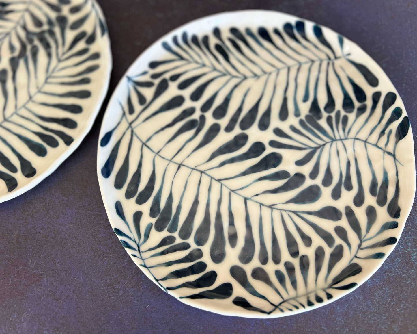 Blue Fern (Dinner Plate)