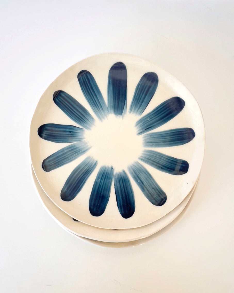 Azure Porcelain Dessert Plates (made to order)