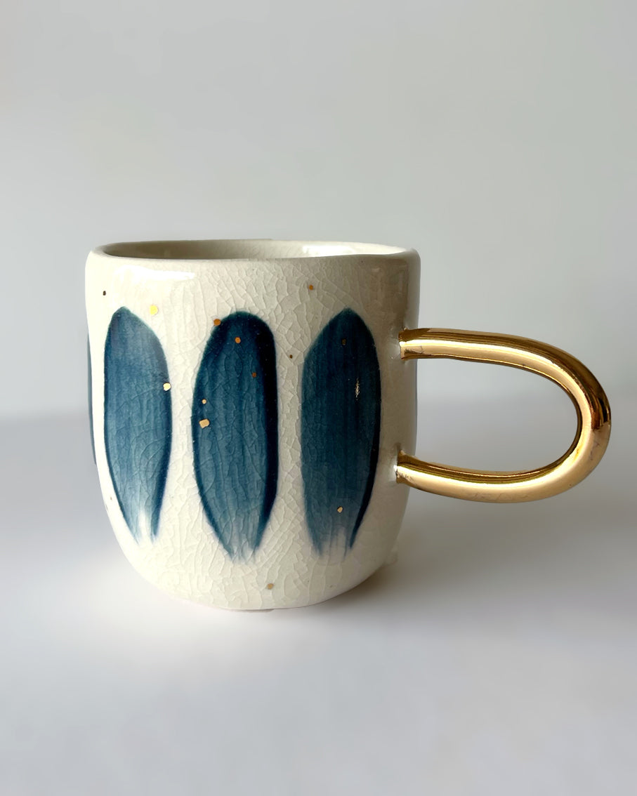 Azure Gleam Espresso Cup