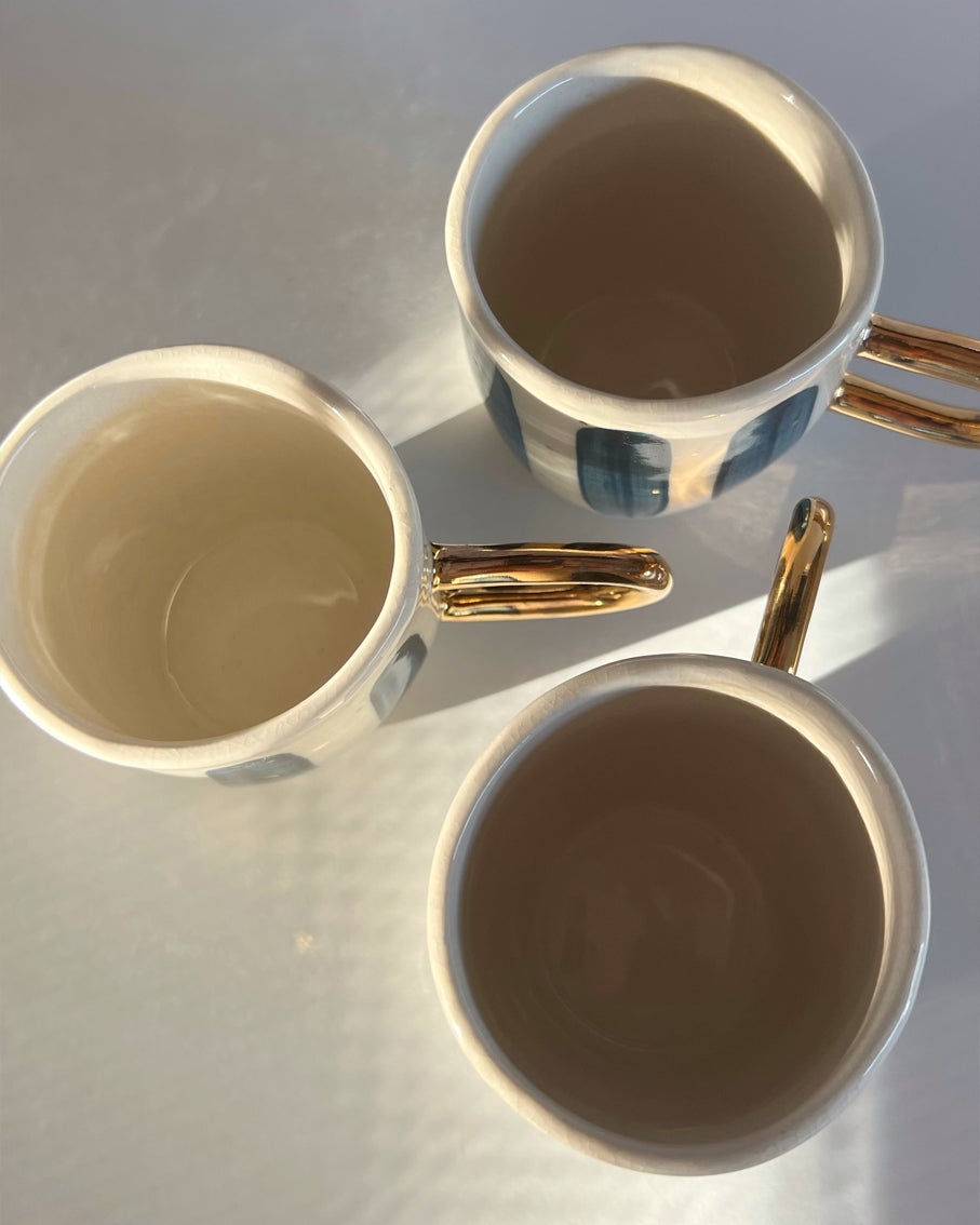 Azure Gleam Espresso Cup