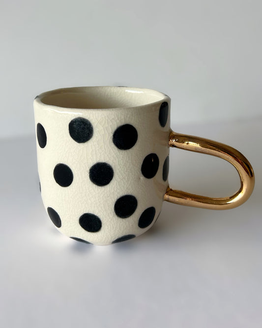 Polka Dot Espresso Cup