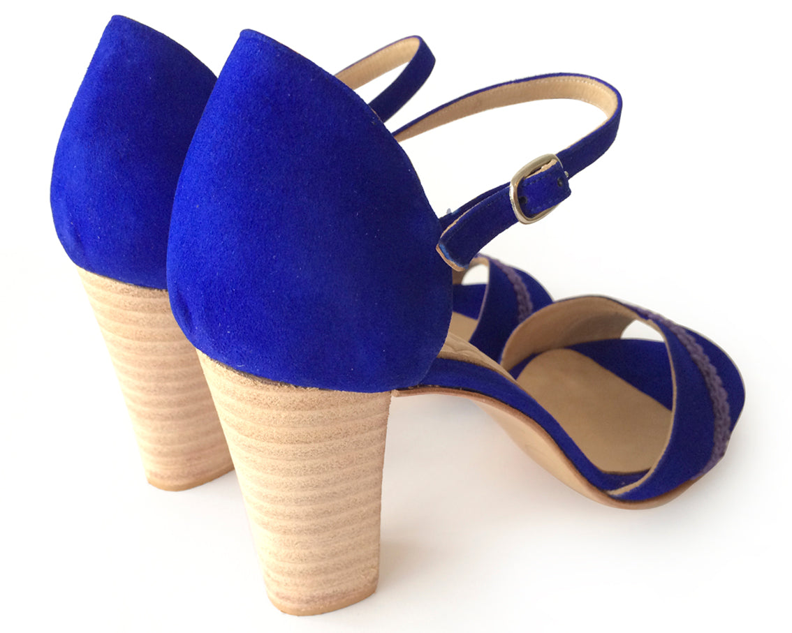 Charo Blue Heels [option1] [option2] quierojune