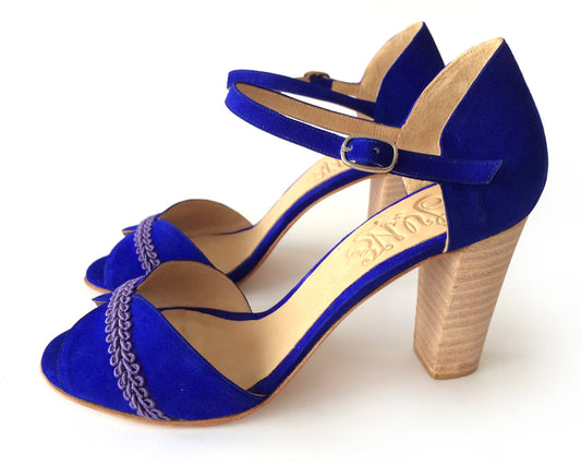 Charo Blue Heels [option1] [option2] quierojune